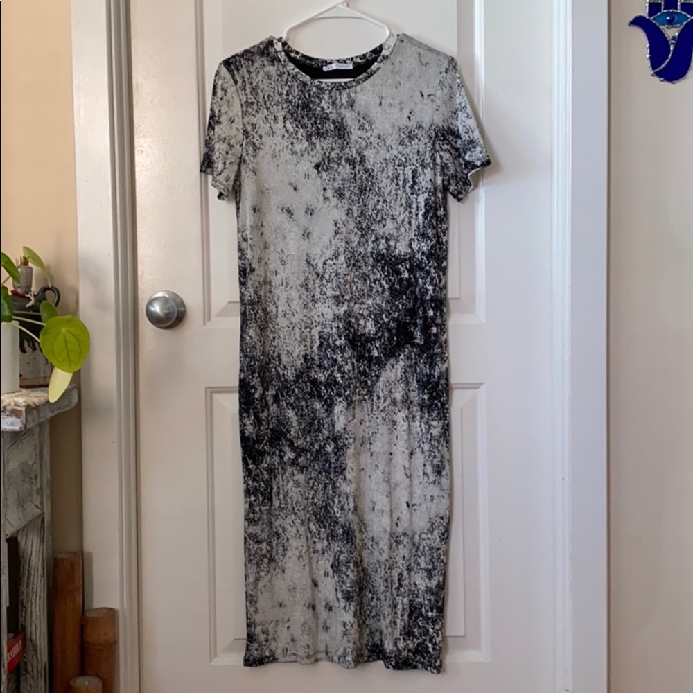 zara midi dress